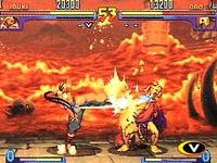 une photo d'Ã©cran de Street Fighter 3 - Double Impact sur Sega Dreamcast
